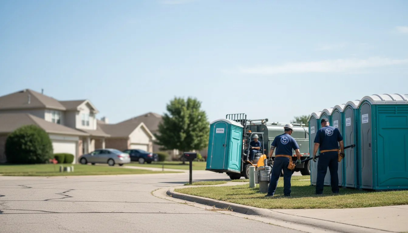 Porta Potty Rental in Burns Flat, OK near me